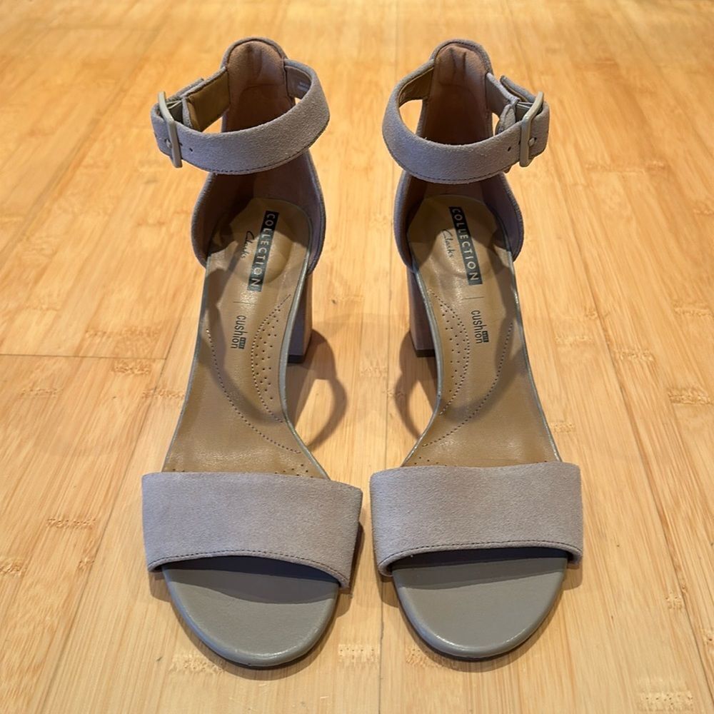 Clarks Devon Mae suede sandals